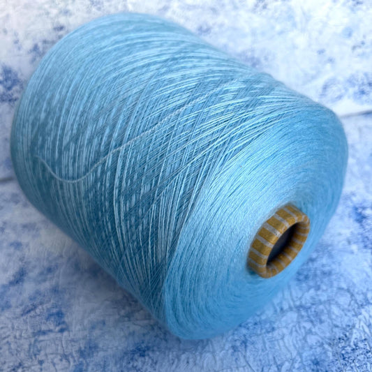 Merino wool yarn 100%,Biell Yarn Victoria. Color SkyBlue. Per 100 gr