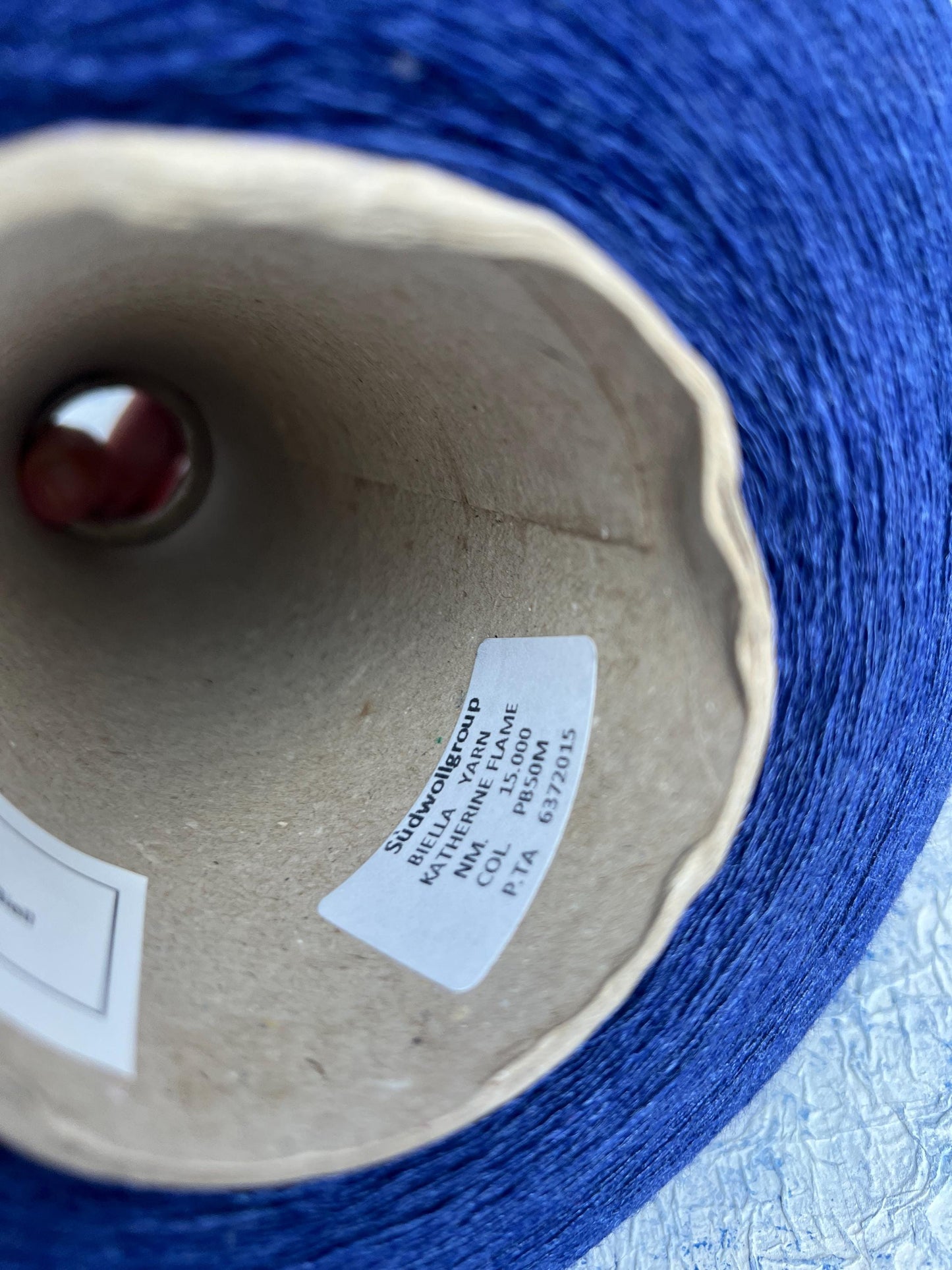 Merino yarn 50% & Silk yarn 50%,Biell Yarn, Blue.Per 100 gr