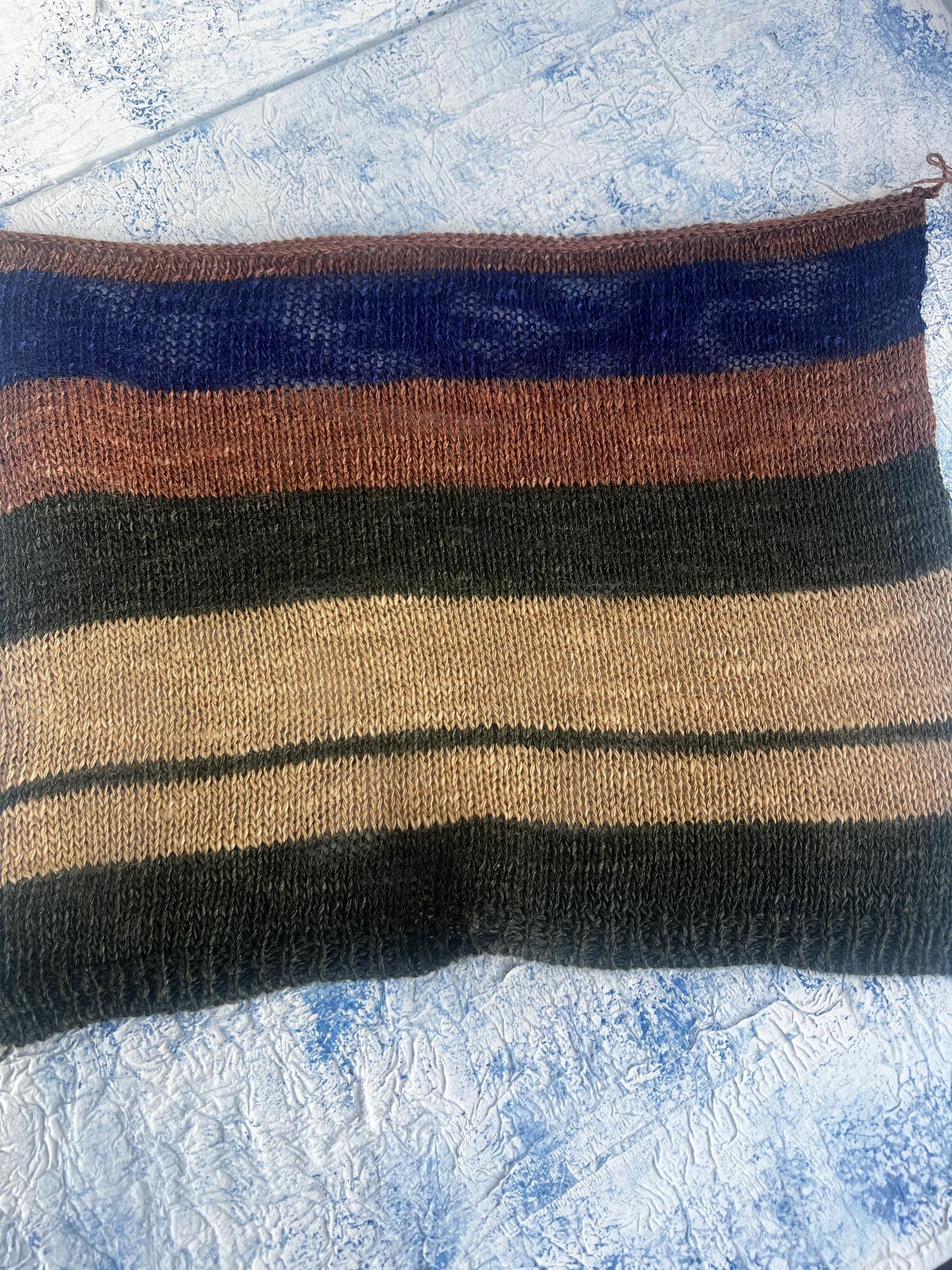 Merino yarn 50% & Silk yarn 50%,Biell Yarn, Blue.Per 100 gr