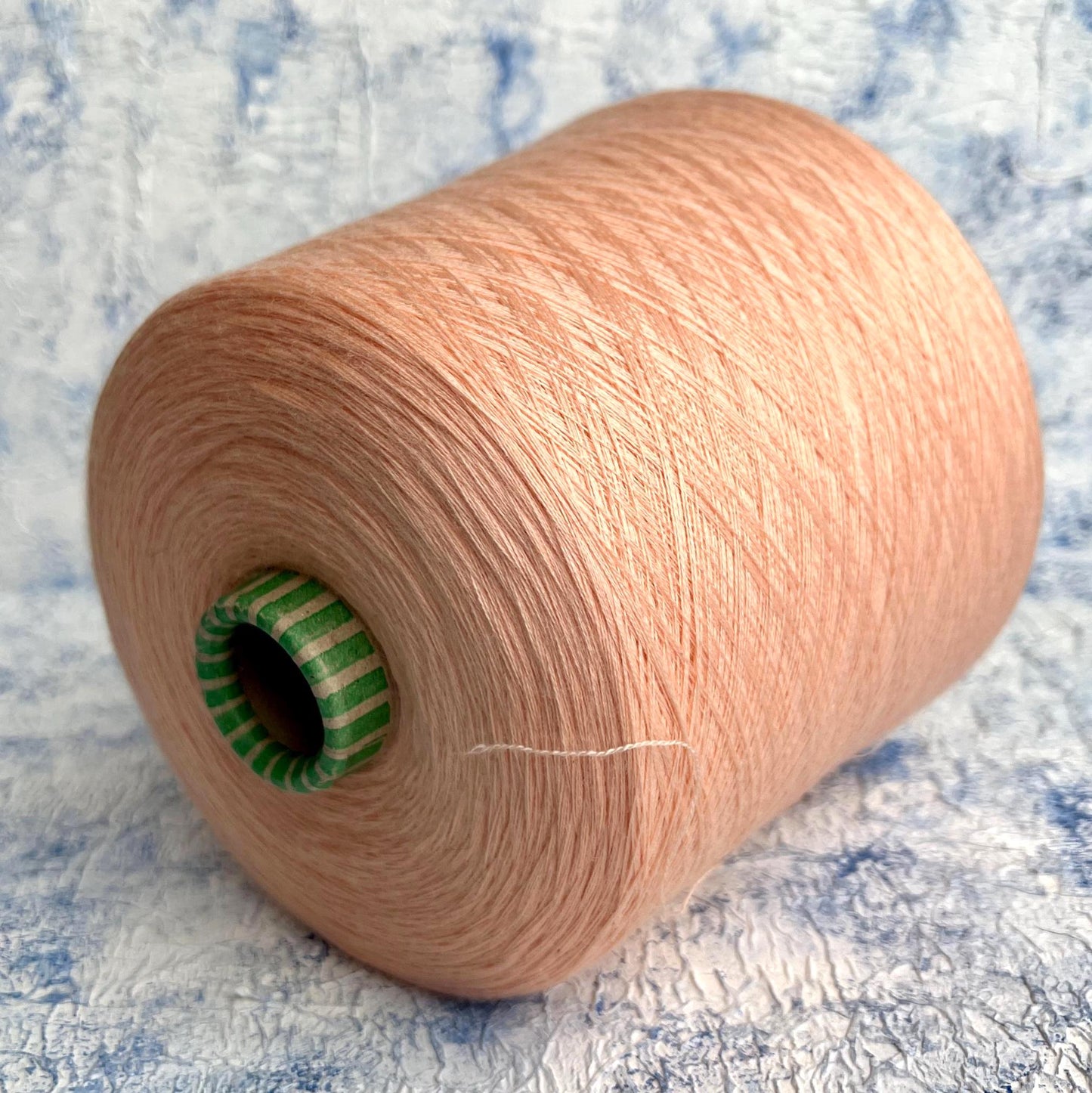 Merino 75% & Silk 25% yarn,Katherine Biell Yarn, Peach Pink.Per 100 gr