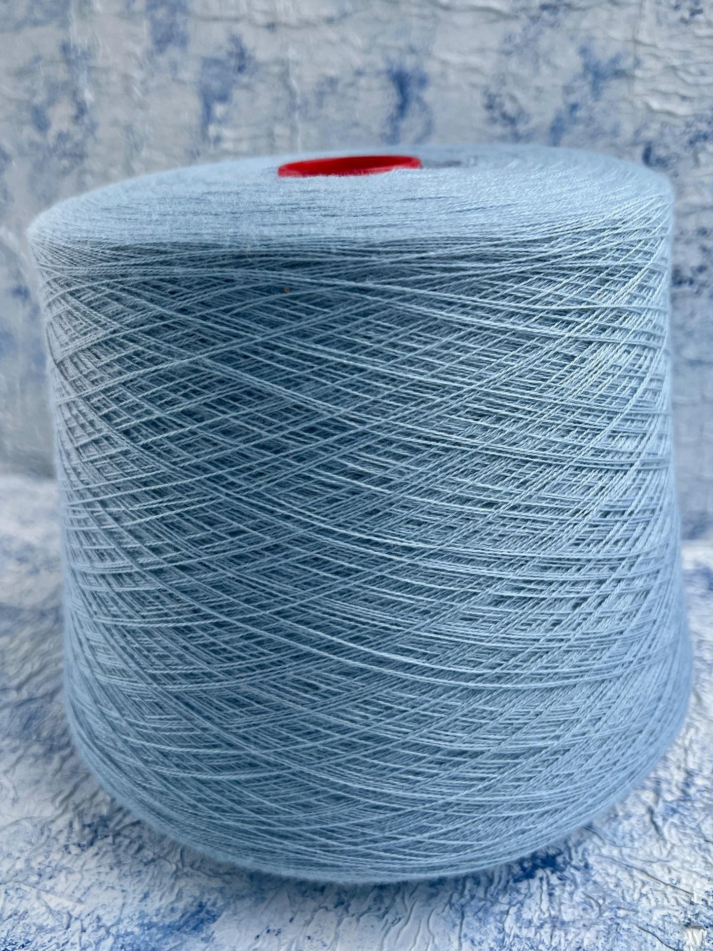 100% Merino wool fine yarn. Nm 2/30, Color Blue.Per 100 gr