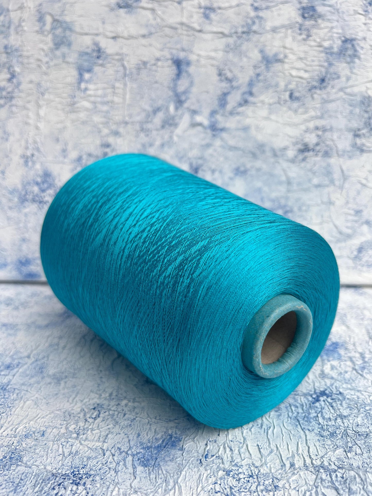 Silk yarn 100%,Yarn for knitting or Weaving,Color Turchese.Per 100 gr