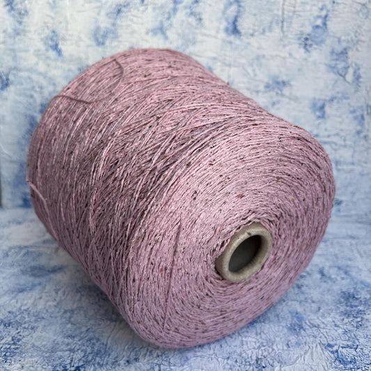 Silk yarn Bourette 100%,Nm 4000, Color Zephir (Pink).Per 100 gr