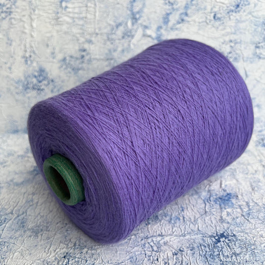 Cashmere yarn 100%,Botto Giuseppe yarn, Color Lavandere.Per 100 gr