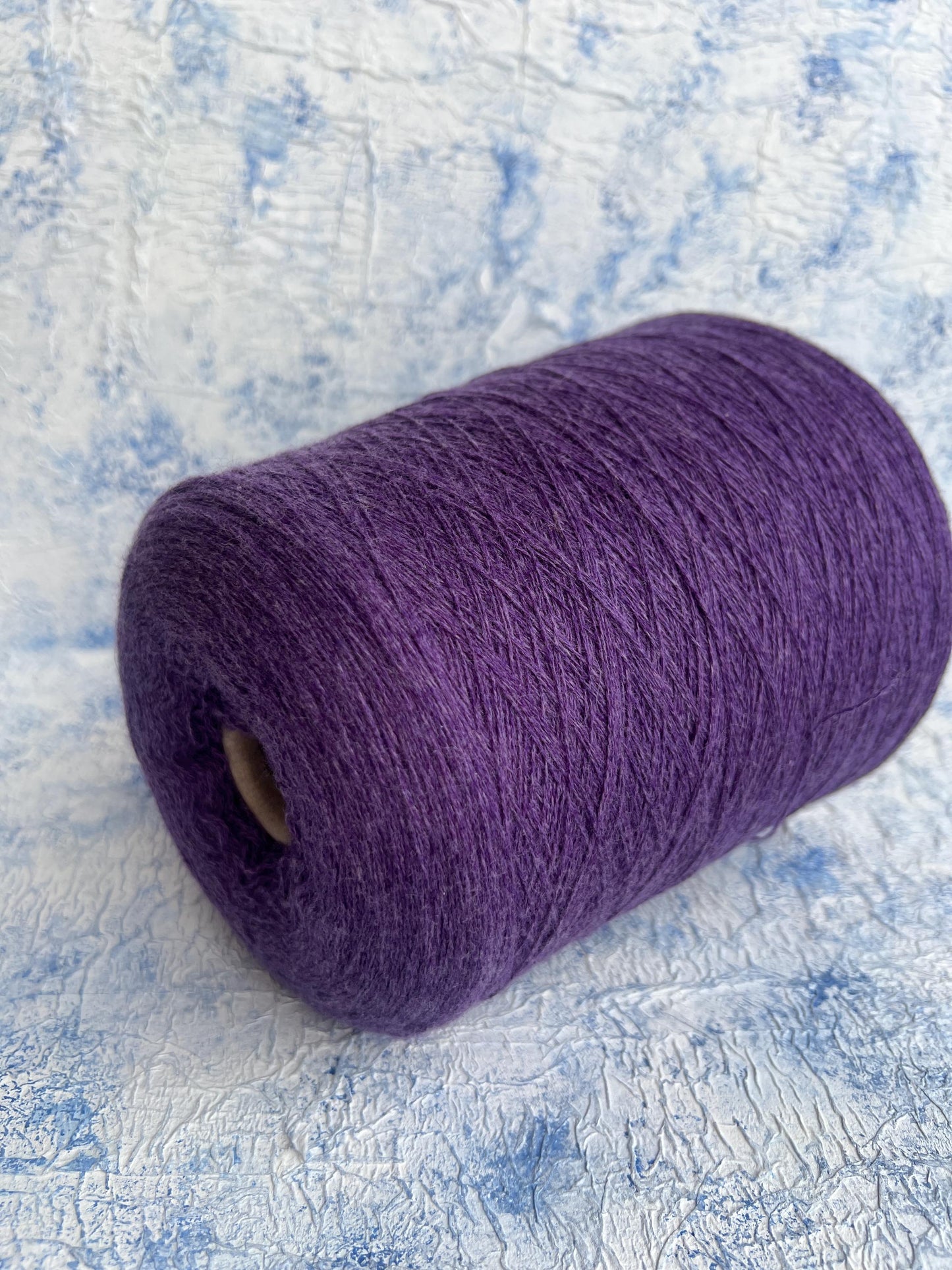 Cashmere yarn 100% for knitting, Cariaggi yarn, Color-Thistle.Per 100 gr