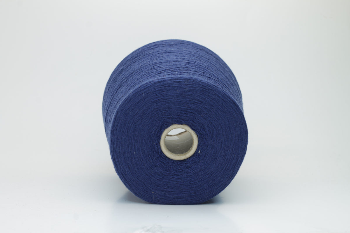 Pure 100% Cashmere Yarn - Loro Piana-C282 21239, Nm - 2/27, Azure Blue, per 100 gr