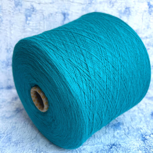 Cashmere yarn 100%, Filati biagioli yarn, Color Turchese.Per 100 gr