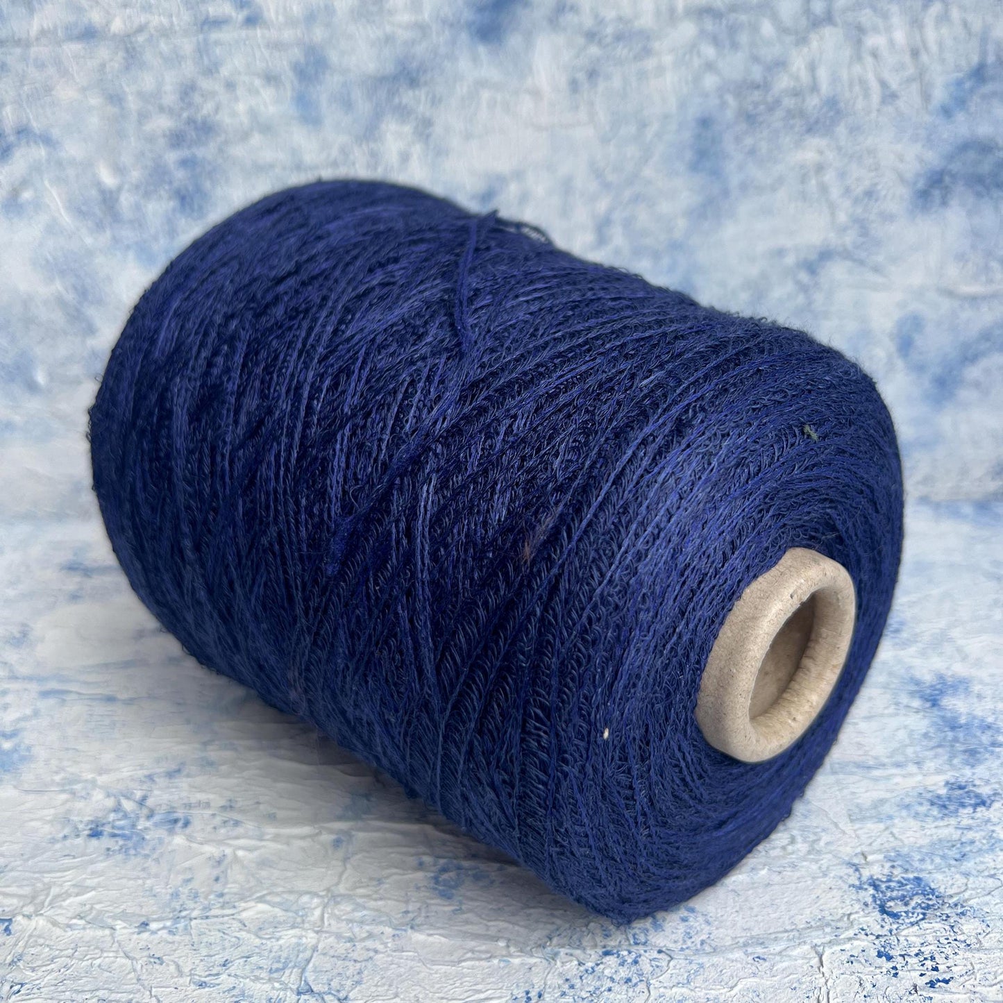 Sunflower, 94% Lino yarn , 6% PA yarn, Filpucci,Dark Blue.Per 100 gr