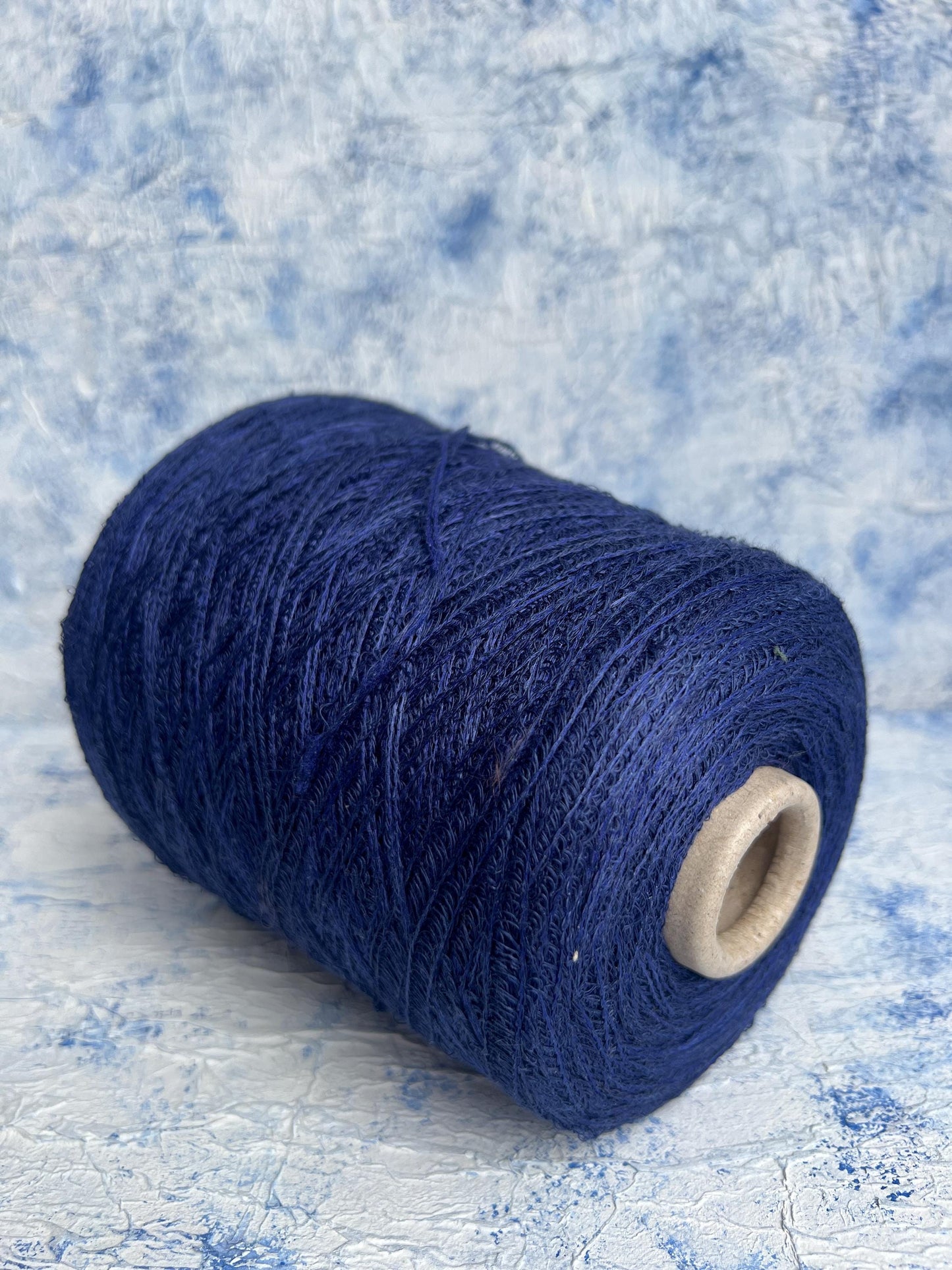 Sunflower, 94% Lino yarn , 6% PA yarn, Filpucci,Dark Blue.Per 100 gr