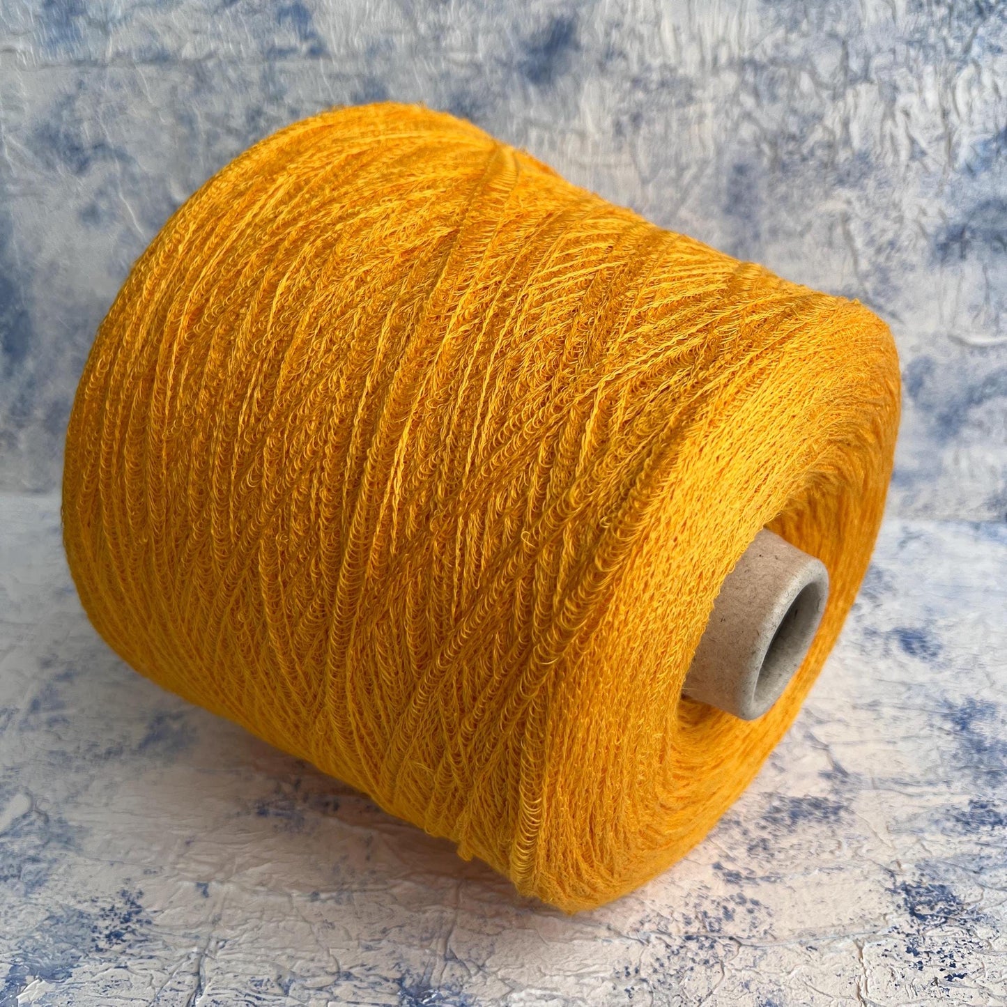 Sunflower,94% Lino yarn, 6% PA, Filpucci, Yellow. Per 100 gr