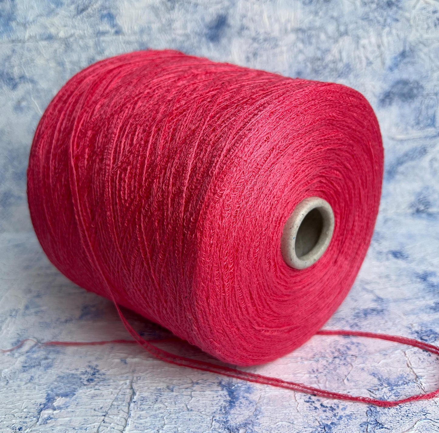 Sunflower,94% Lino yarn, 6% PA, Filpucci yarn, Corallo.Per 100 gr