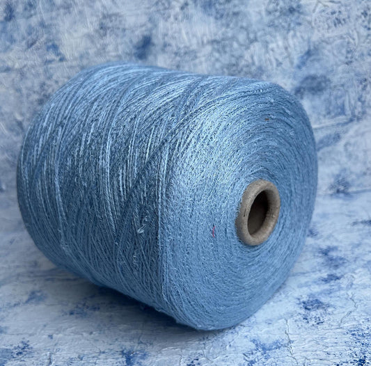 Sunflower,94% Lino yarn, 6% PA, Filpucci, Celeste (Sky).Per 100 gr