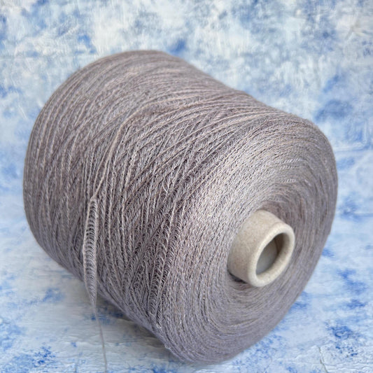 Sunflower, 94% Lino yarn, 6% PA, Filpucci yarn on Cone,Gray.Per 100 gr