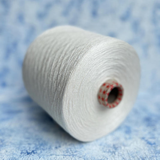 Bagno,Ne 24/2,76% Linen yarn, 14% Cotton yarn,Color White.Per 100 gr
