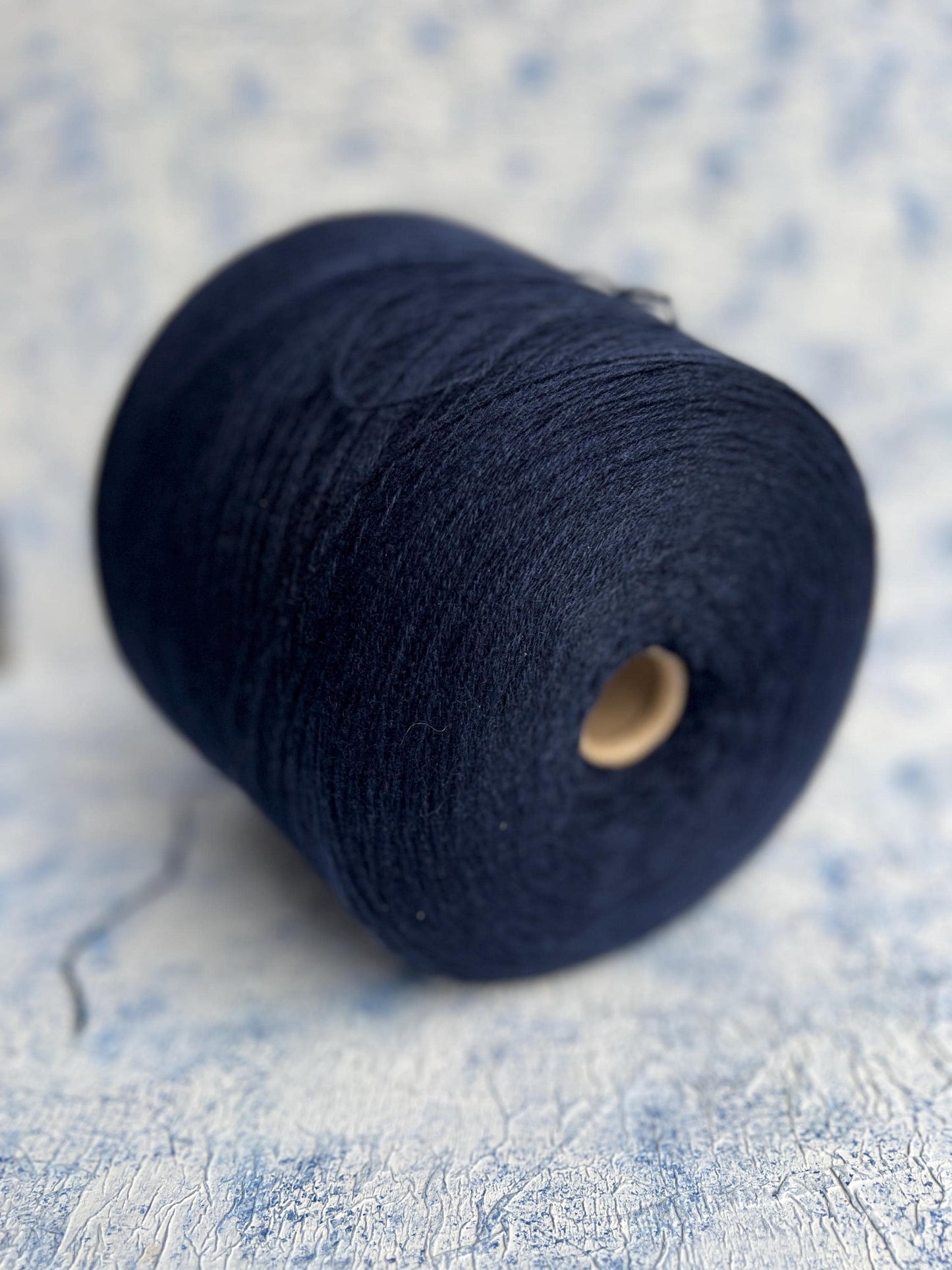 Cashmere yarn 100%,Filpucci yarn, Yarn for knitting.Color-Navy. Per 100 gr