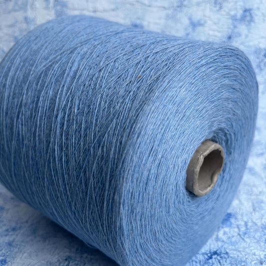 Cashmere Yarn 50%, Merino Yarn 50%,Filpucci yarn,colore Blue.Per 100 gr