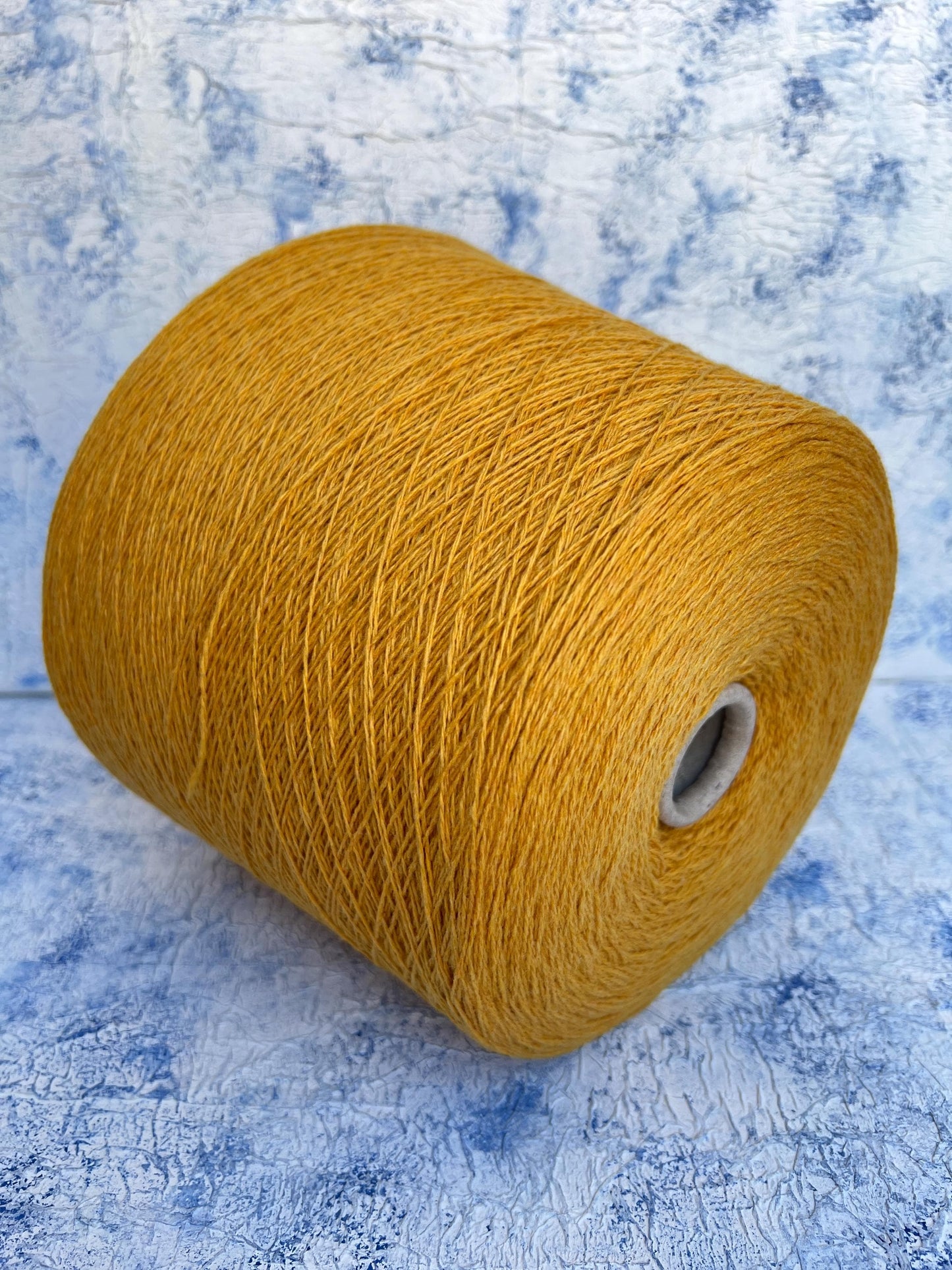 Cashmere Yarn 50%, Merino Yarn 50%,Yarn for knitting, color Yellow. Per 100 gr