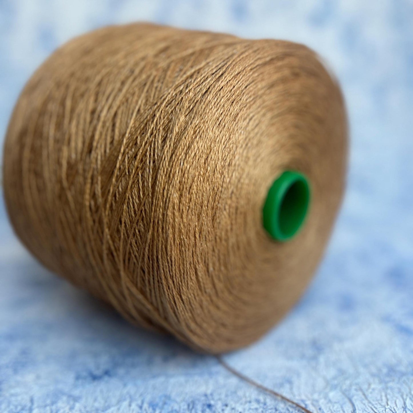 Lino yarn 100%, Loro Piana yarn for knitting, Color Bronze. Per 100 gr