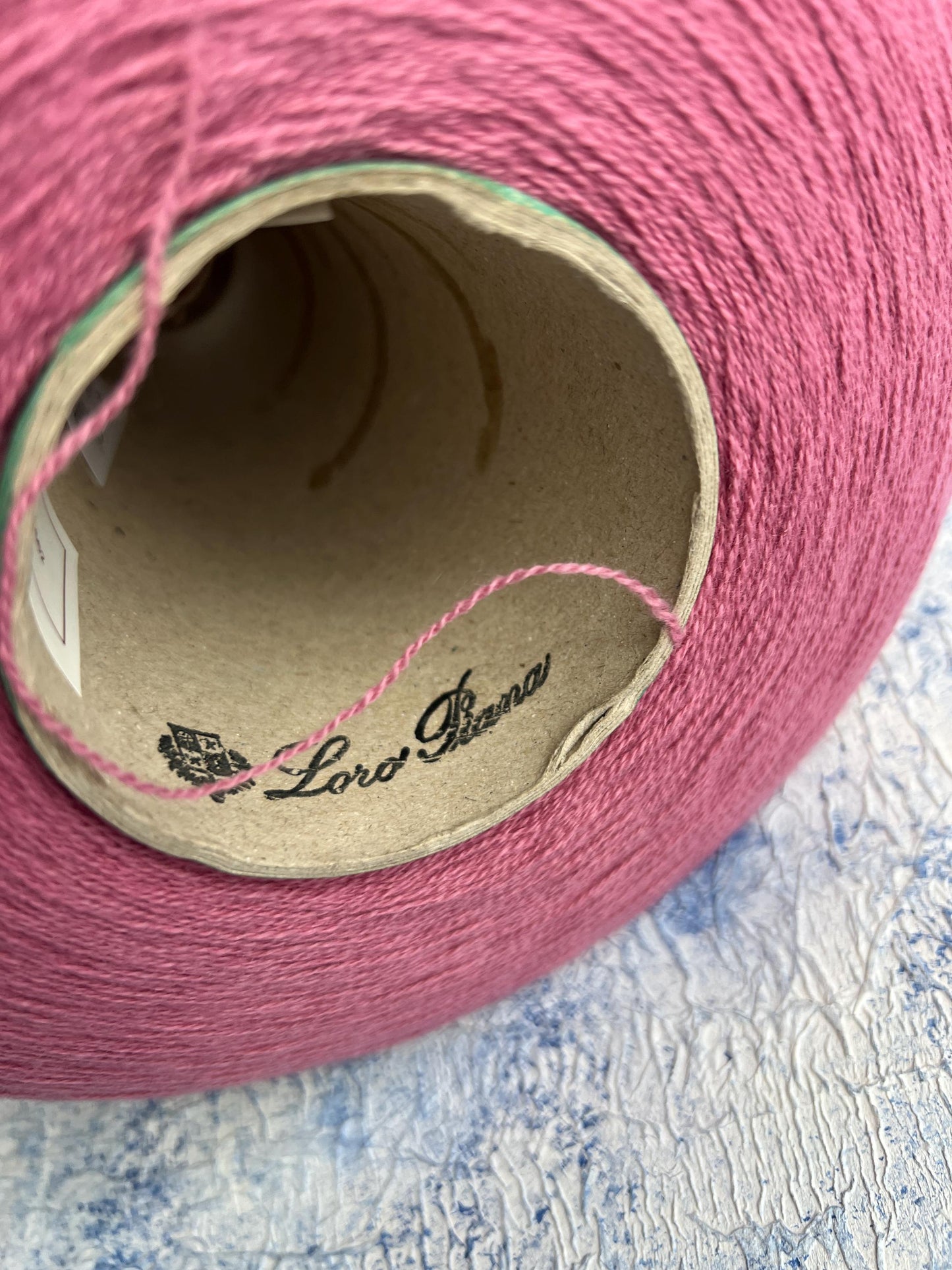 Cashmere yarn 100%,Loro Piana yarn for knitting, Rose. Per 100 gr