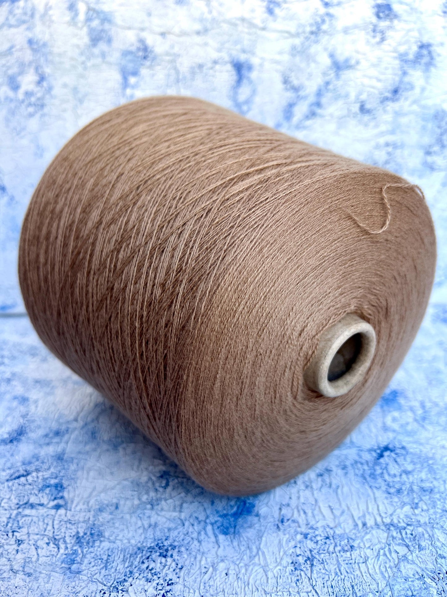 Cashmere Yarn 100%, Loro Piana yarn for knitting, Beige. Per 100 gr