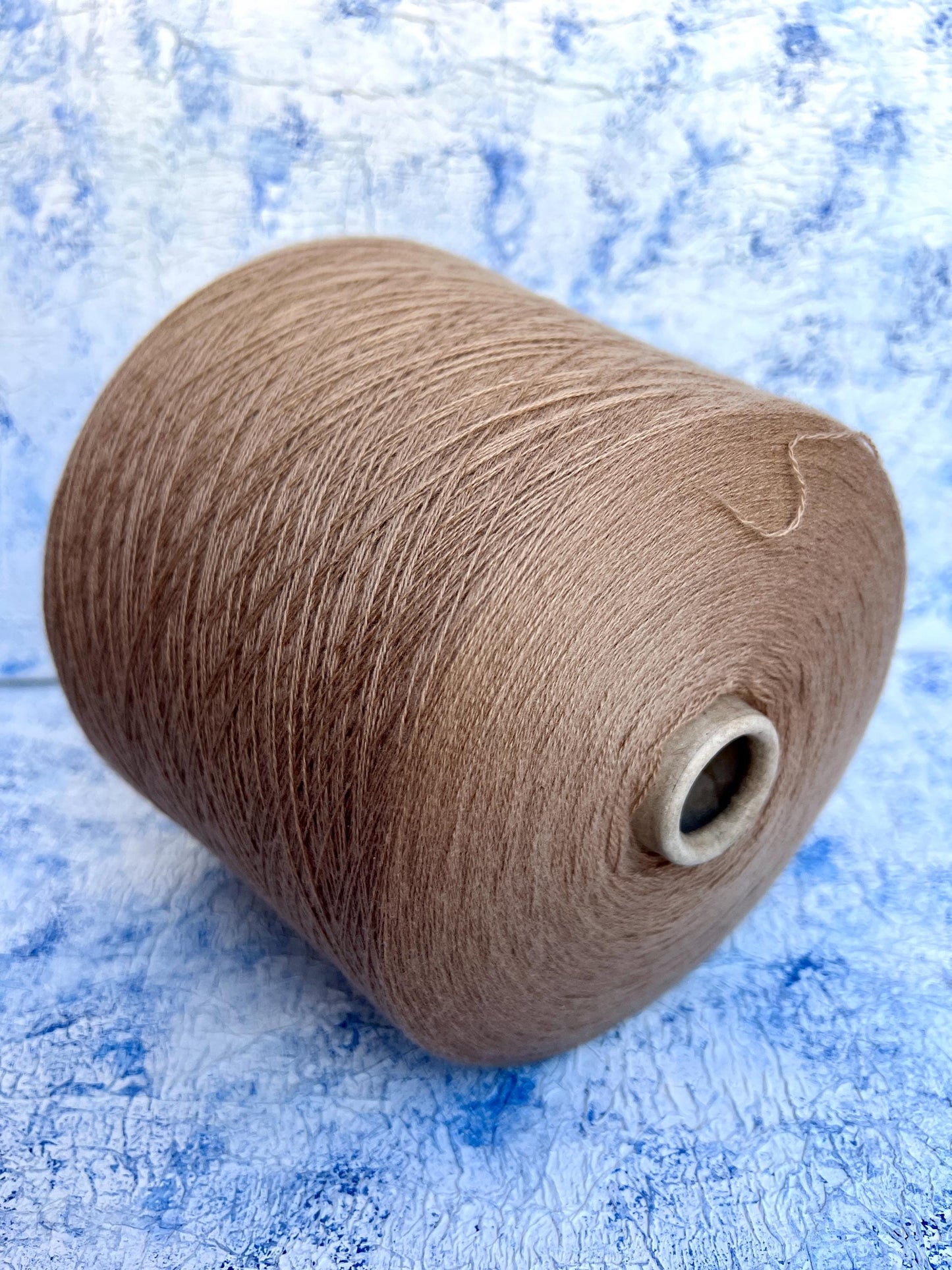 Cashmere Yarn 100%, Loro Piana yarn for knitting, Beige. Per 100 gr