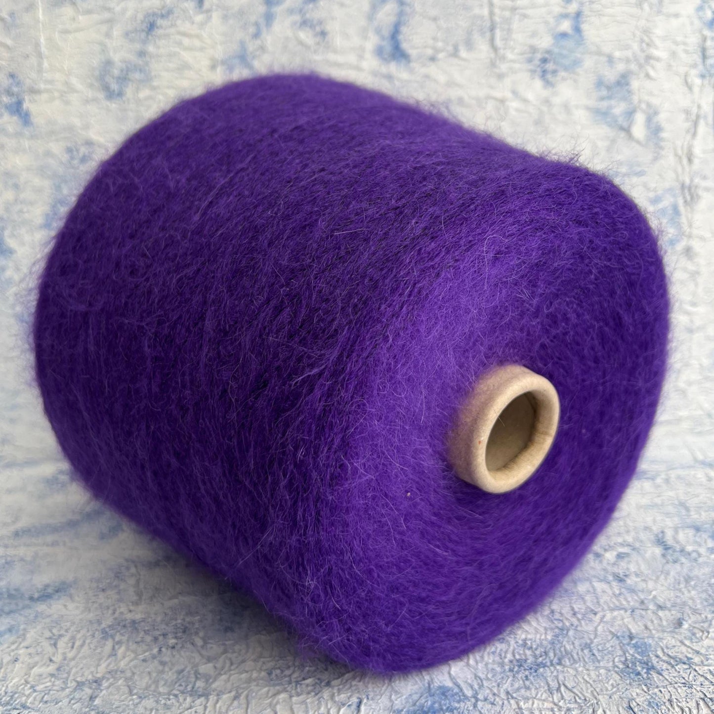 Superfine Alpaca 70% & Polyamide 30% yarn, Mister Joe, Purple.Per 100 gr