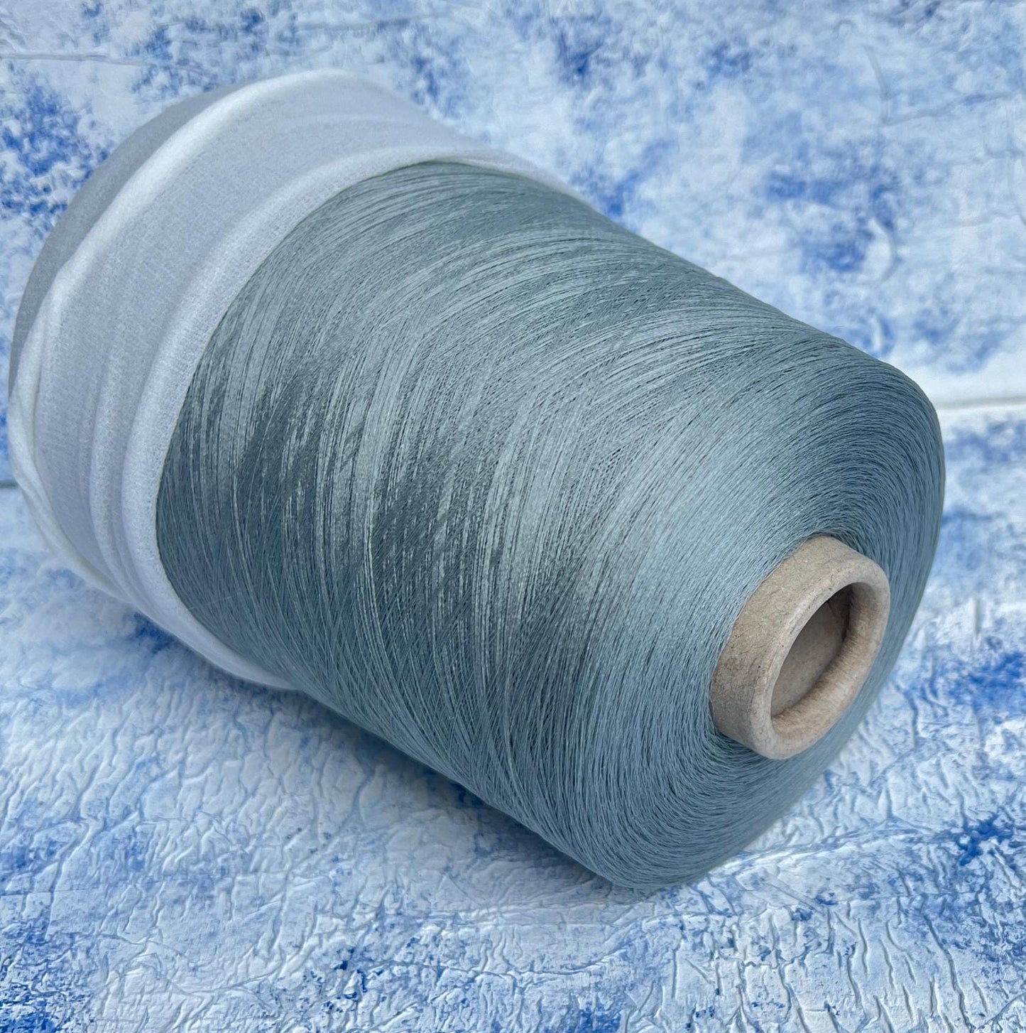 Silk yarn 100%,Pecci yarn for knitting, Color Steel Gray. Per 100 gr