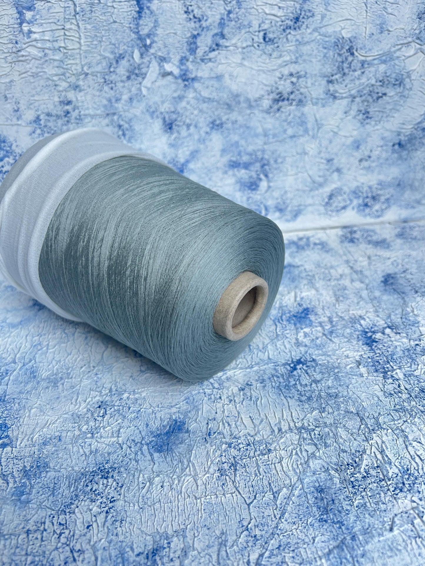Silk yarn 100%,Pecci yarn for knitting, Color Steel Gray. Per 100 gr