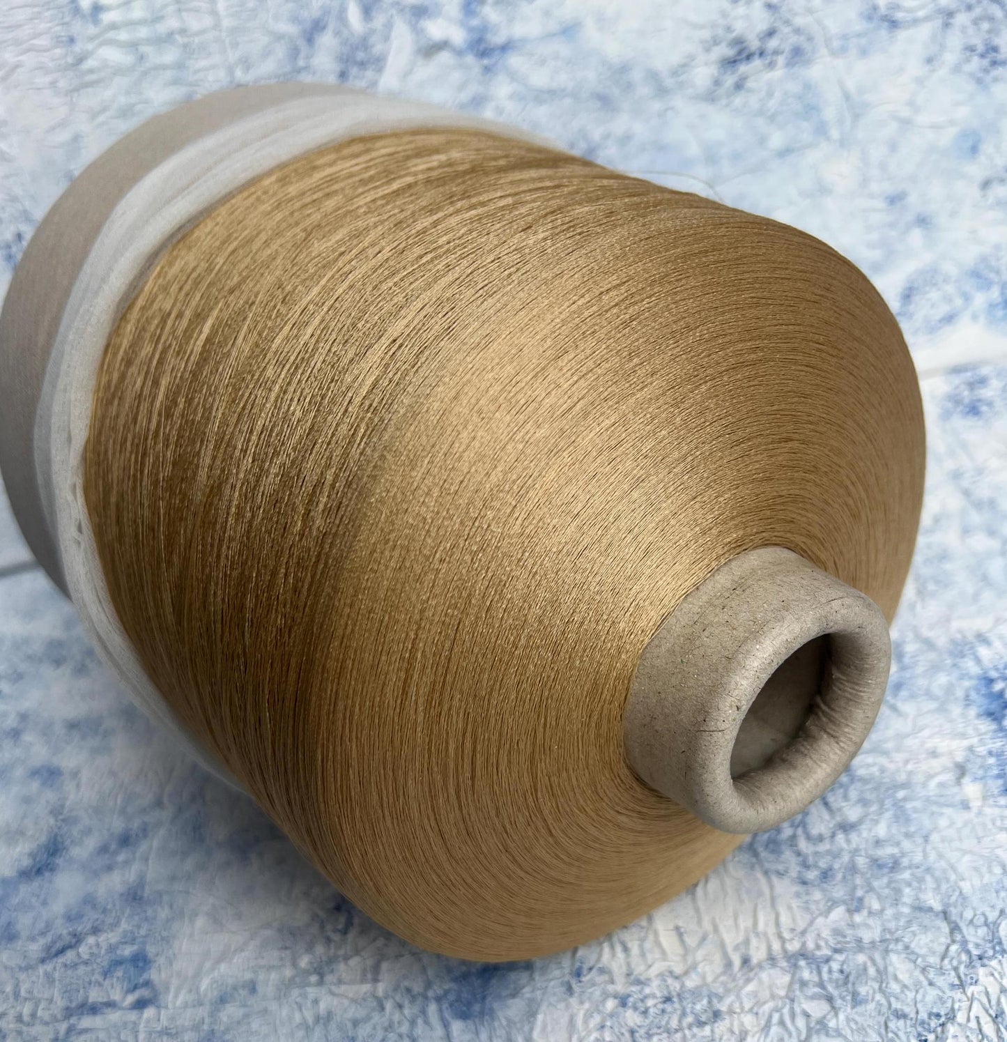 Silk yarn for knitting 100%,Pecci Filati yarn, Color Wheat. Per 100 gr