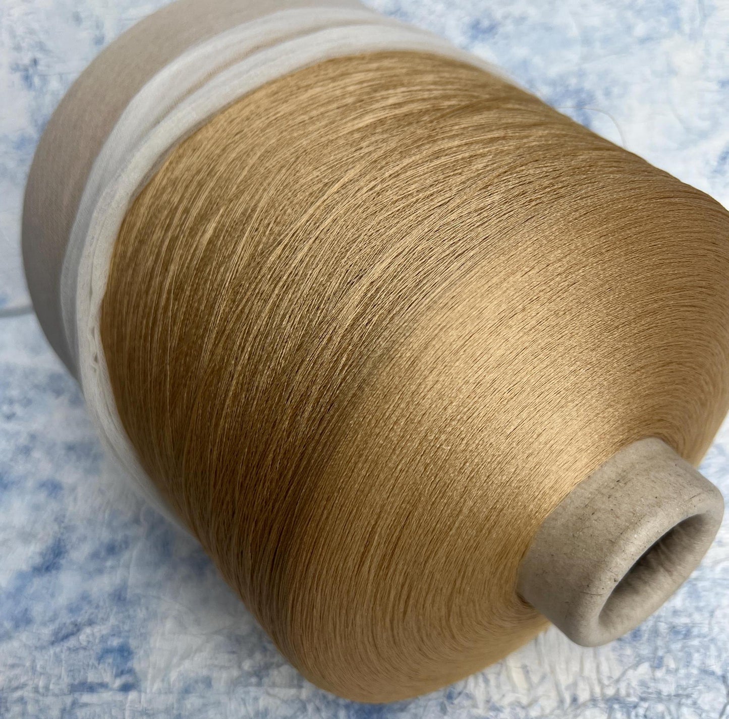 Silk yarn for knitting 100%,Pecci Filati yarn, Color Wheat. Per 100 gr