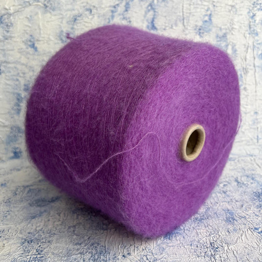Alpaca yarn 70%  Silk yarn 30%,Pecci Amber yarn, Color Purple.Per 100 gr