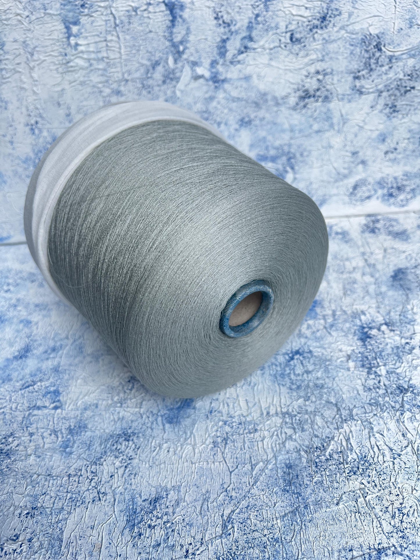 Silk yarn 100%,Pecci Filati yarn for knitting, Color Peltro. Per 100 gr