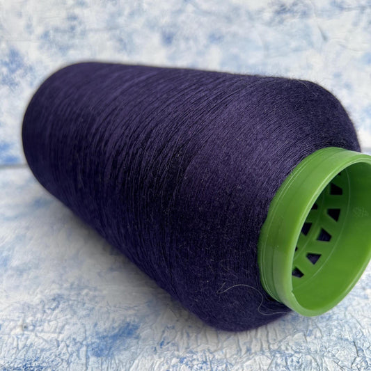 Silk yarn 100%, Matt, Sesia yarn, Color Midnight Blue. Per 100 gr
