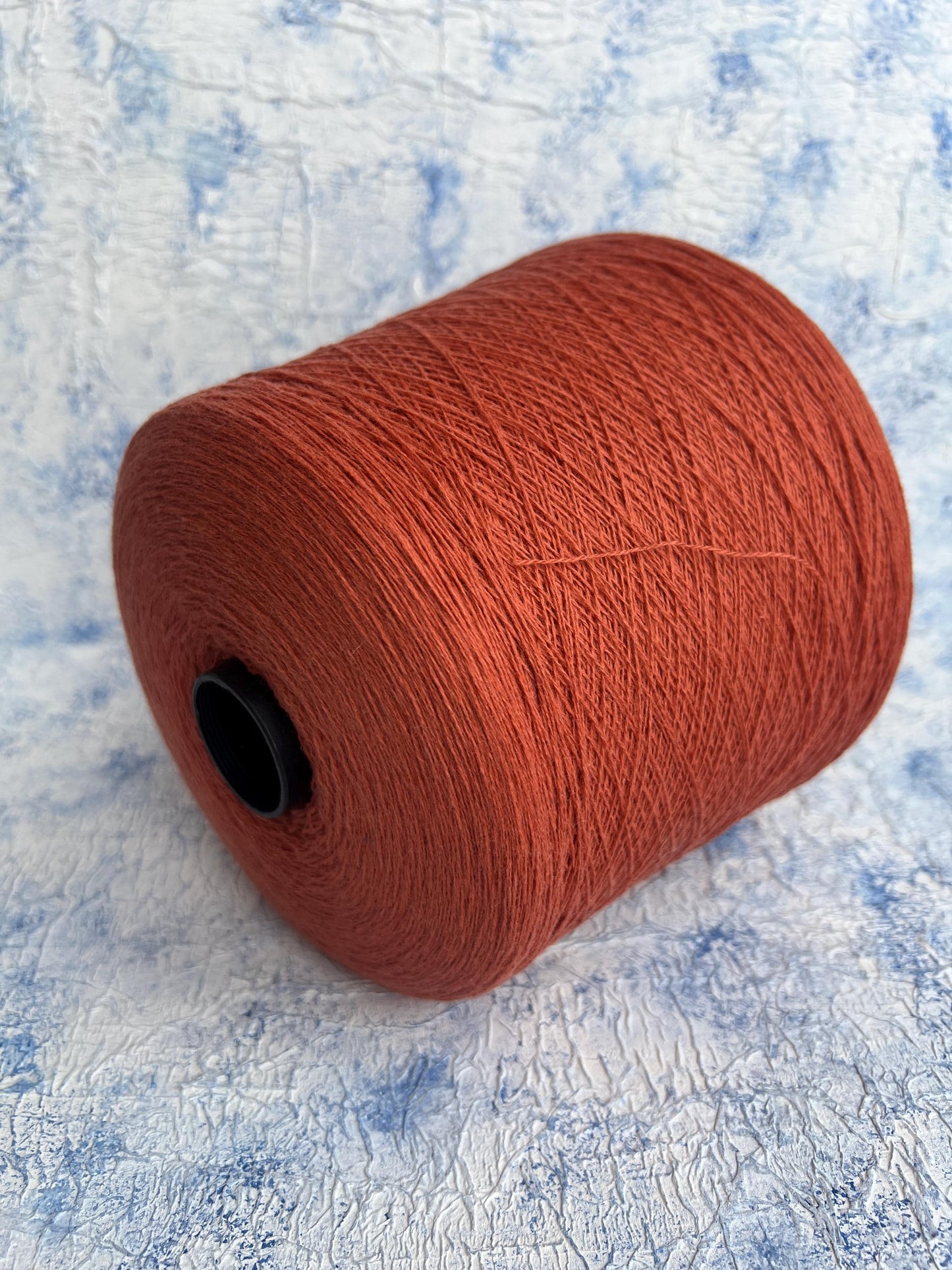 Cashmere yarn 100% for knitting,Todd&Duncan Yarn. Terracotta.Per 100 gr