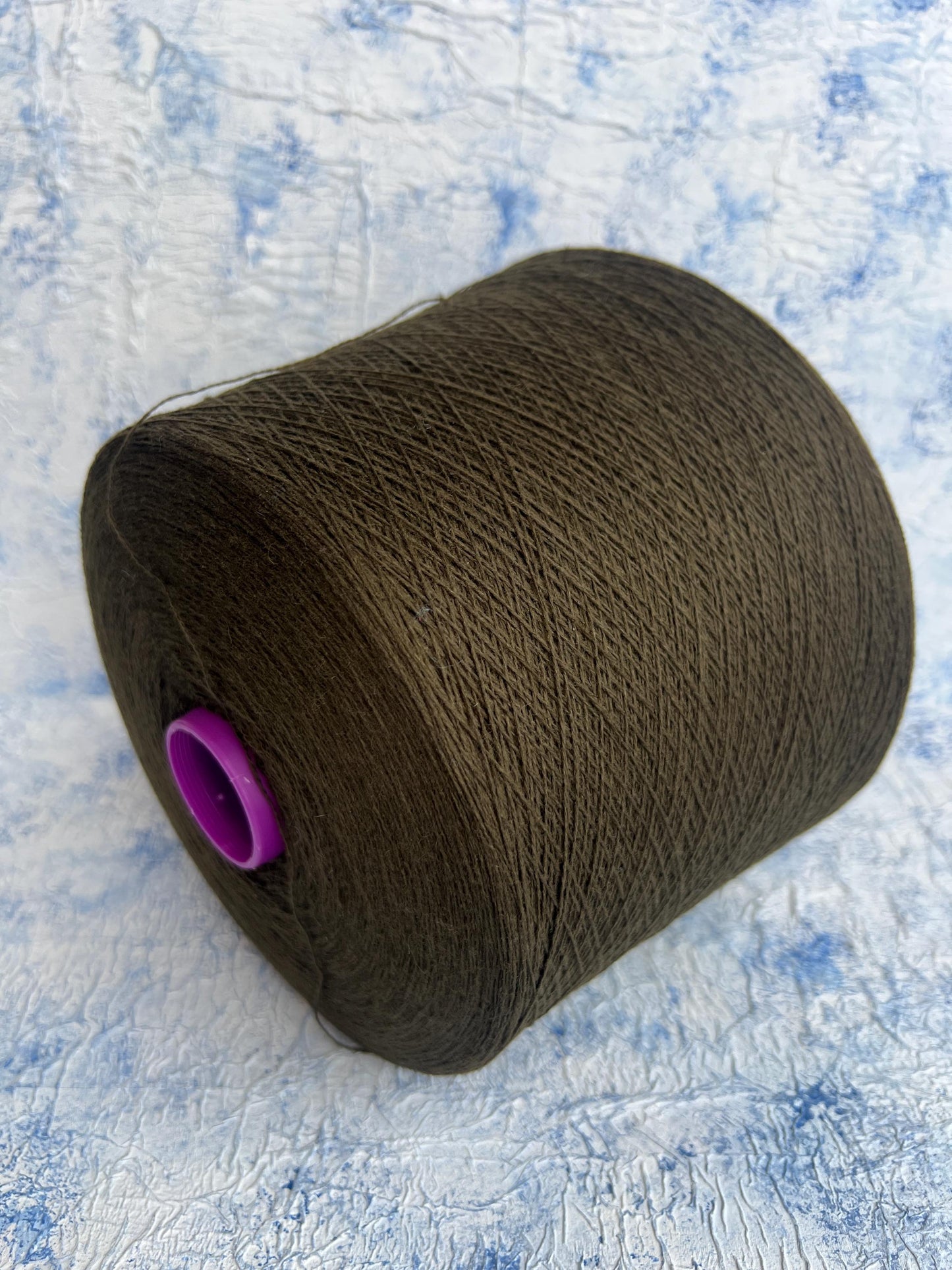 Cashmere yarn 100% for knitting,Todd&Duncan yarn. Military. Per 100 gr