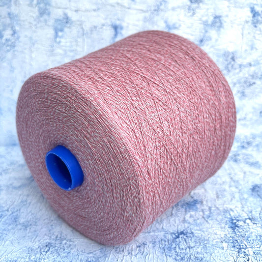 Cashmere yarn 100%, Todd&Duncan.Melange Pink Floss.Per 100 gr