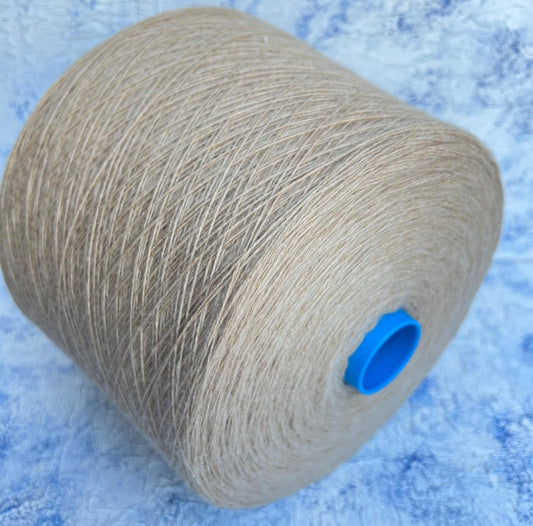 Merino wool yarn 100%, ZEGNA BARUFFA  Yarn, Color Beige. Per 100 gr
