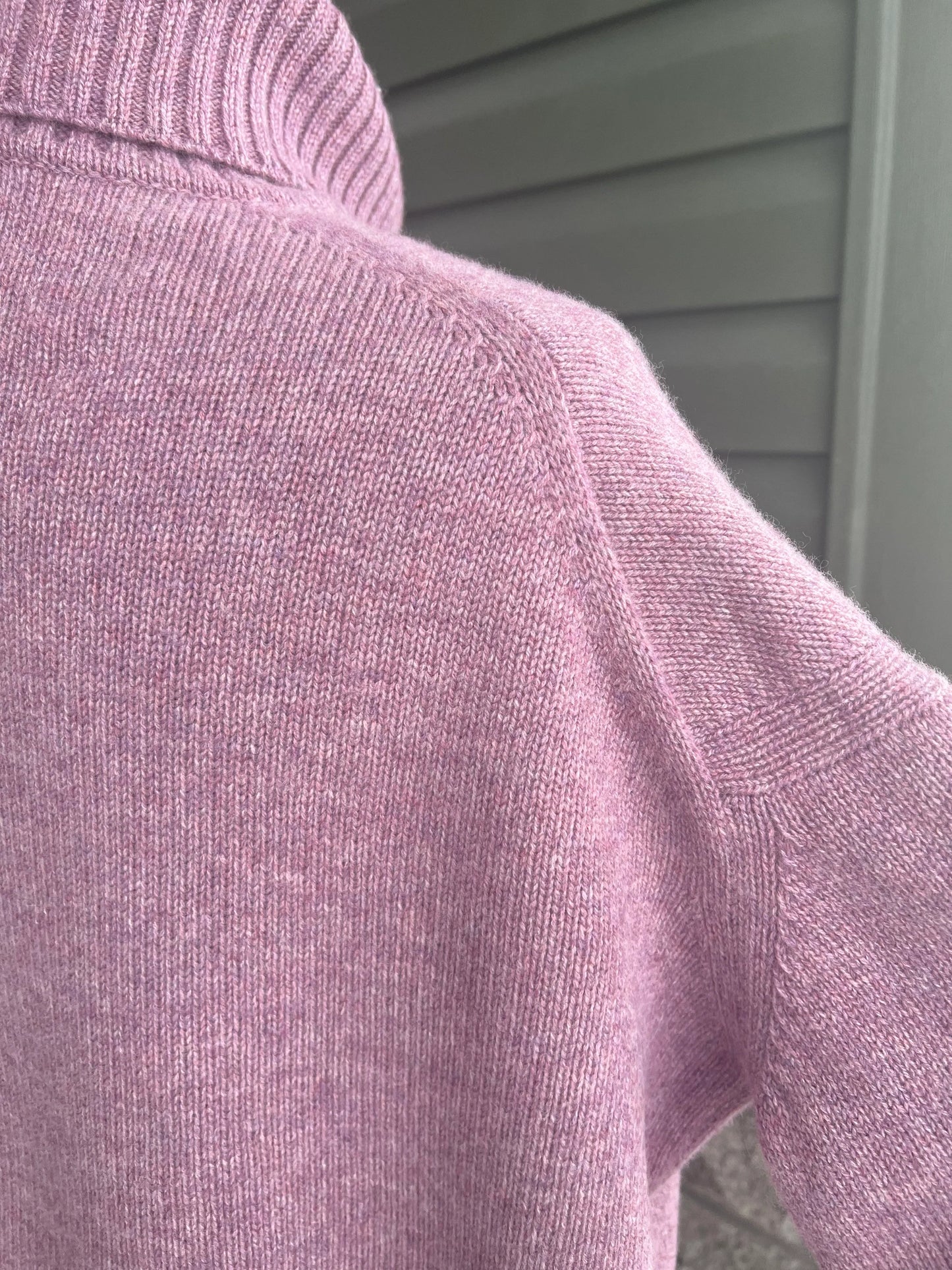 Cashmere sweater, Oversize turtleneck sweater, Winter hand knit clothing women, Knit natural wool jumper