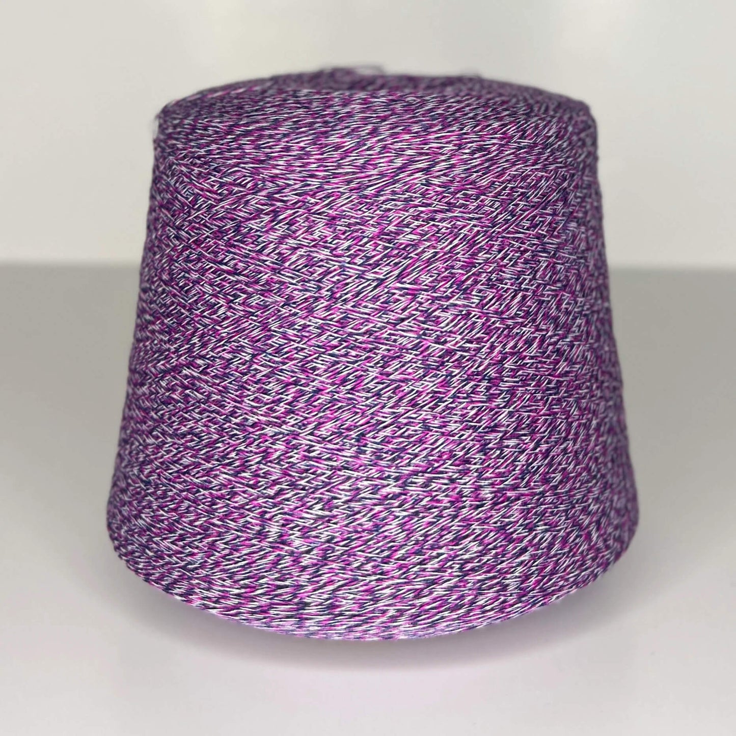 Merino 90%, Cashmere 10%, Nm 3/32000, Loro Piana MOIRE- A363 61015, Melange purple&white&black, per. 100 gr.