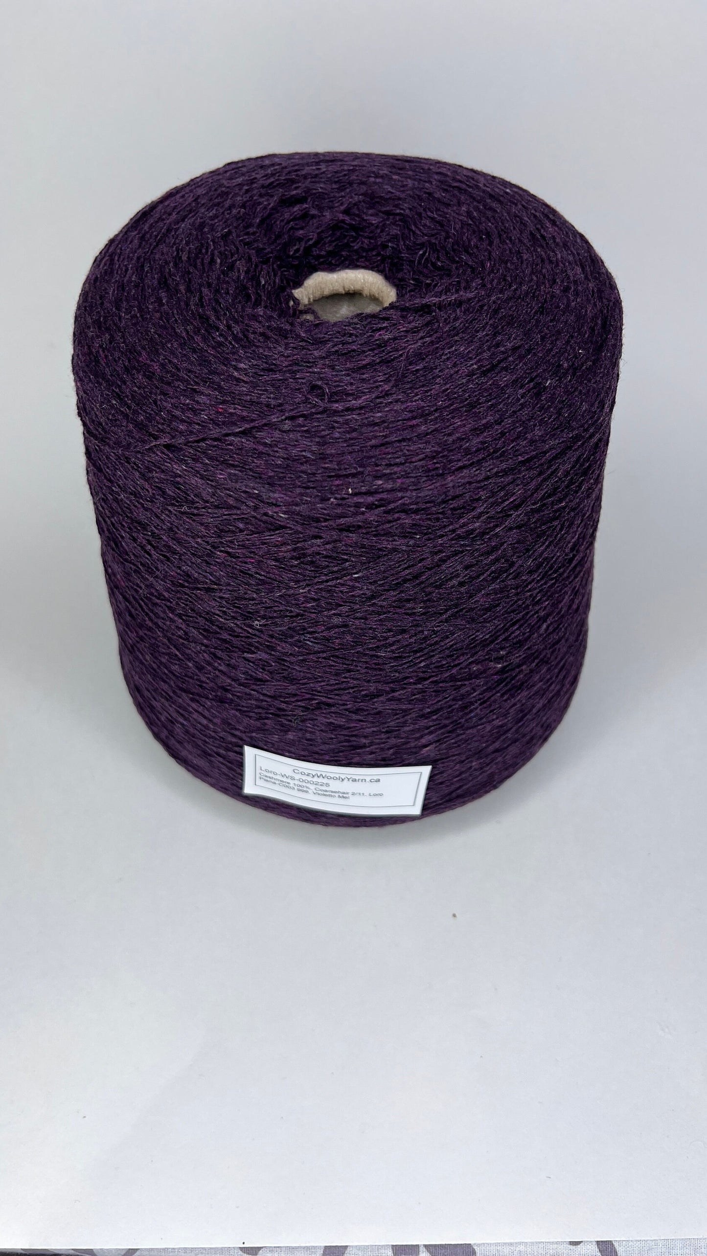 Cashmere 100%, Coarsehair 2/11, Loro Piana-C003 999, Violetto Mel, per. 100 gr.