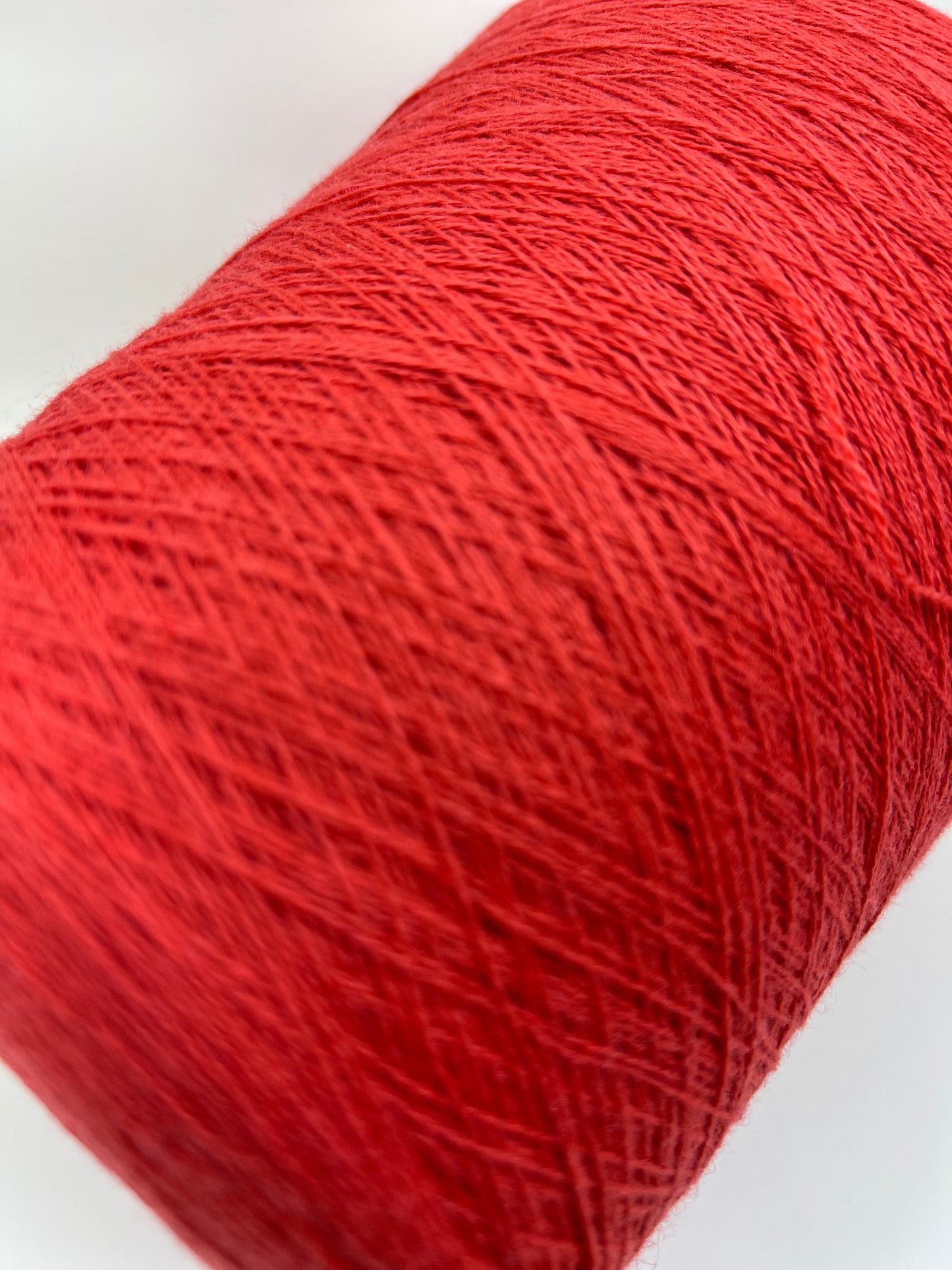 Premium 100% Cashmere Yarn - Loro Piana - Nm 2/27 Weight - Vibrant Red, per 100 gr