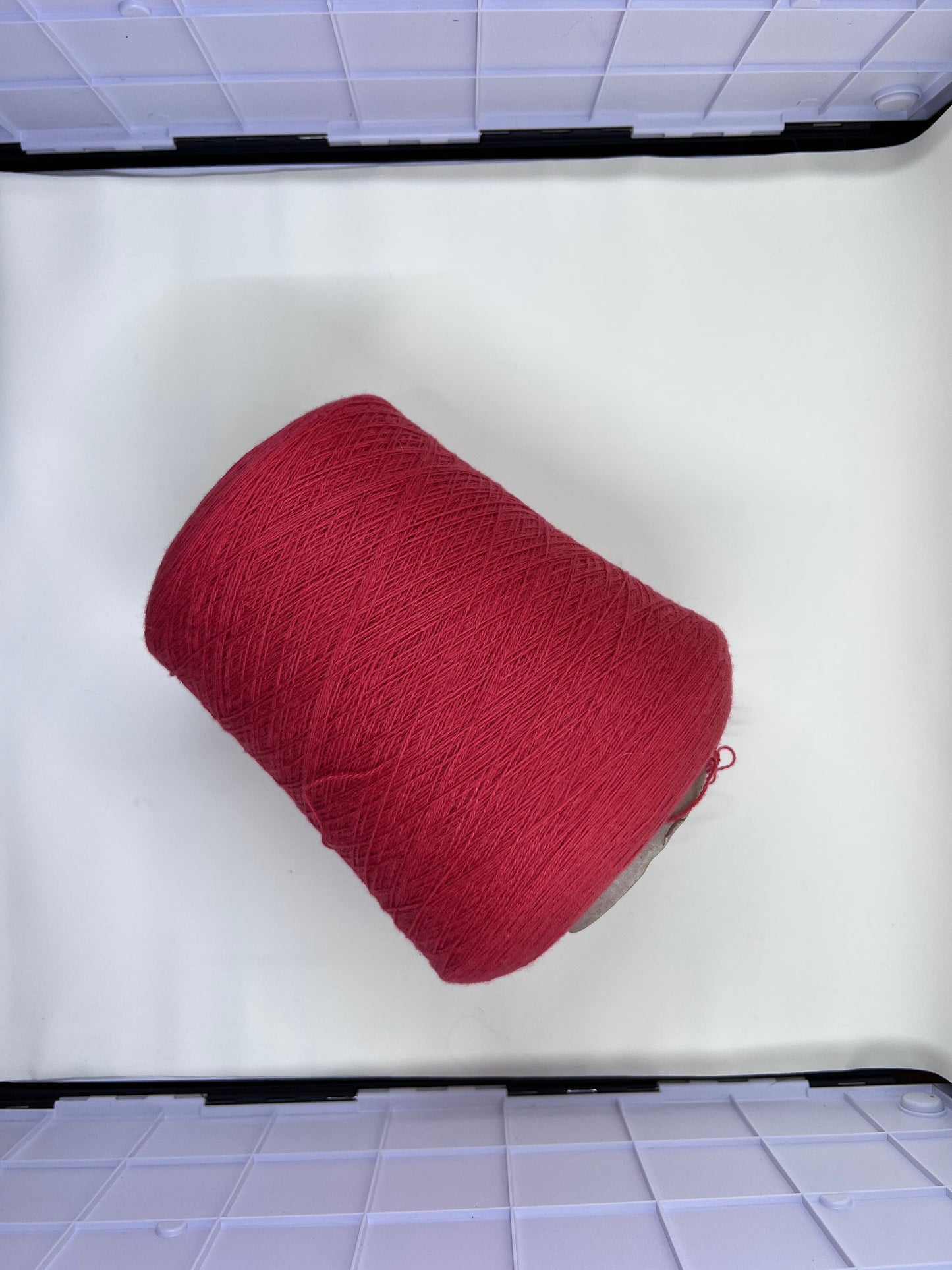 Premium 100% Cashmere Yarn - Loro Piana - Nm 2/27 Weight - Vibrant Red, per 100 gr