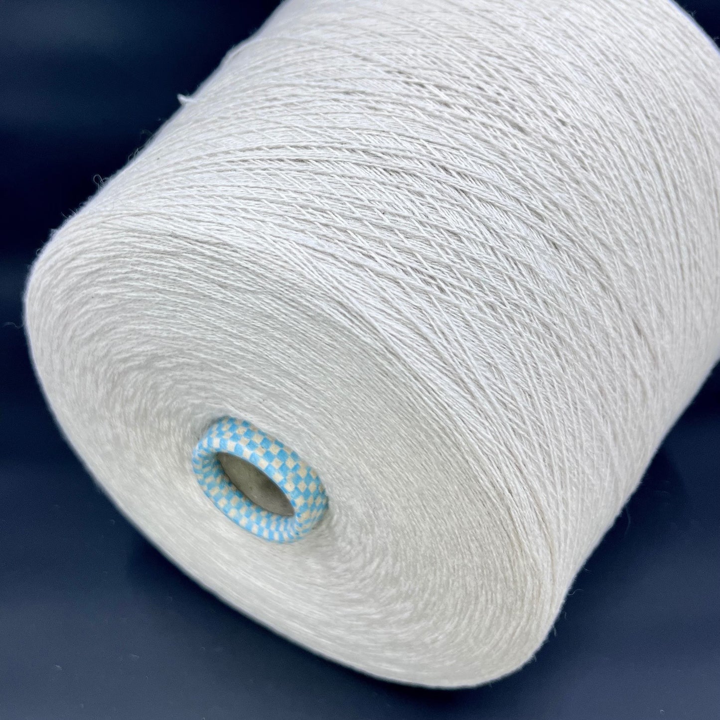 Cashmere Yarn 100%, Yarn on Cone. Nm 2/28, Cariaggi-PCKA000, Color-Silk, per 100 gr