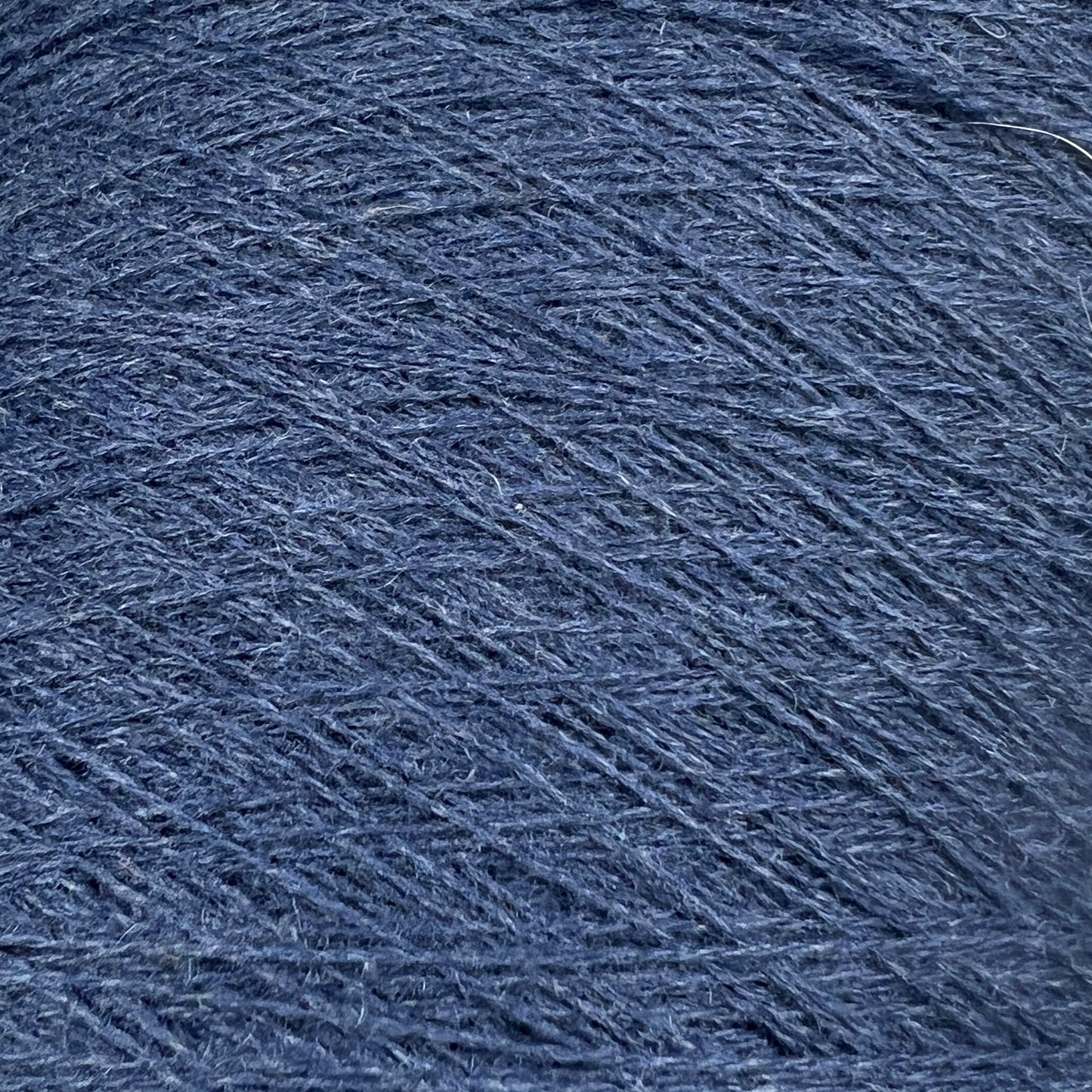 Cashmere 100%, Nm 2/28, Cariaggi-PCKA000, Color-MidnightBlue, per 100 gr. Italian Fine Yarn, yarn on cone, Hand Knitting, Machine Knitting, Cone Yarn