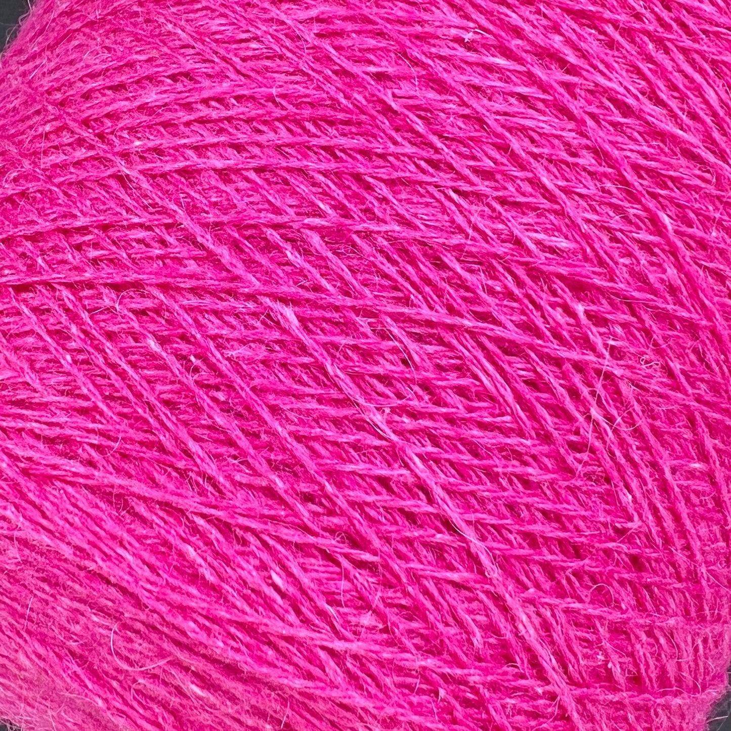 Cashmere blend Profilo s.n.c. art. FUTURA. Fiber: 50% Cashmere yarn 50% Merino wool yarn. Yardage per 100g: 900m per 100g / 984 yards per 3.52oz. Yarn Colour: Fuxia. This is a very soft pure cashmere blende yarn. This yarn is available to you in our yarn store in Canada