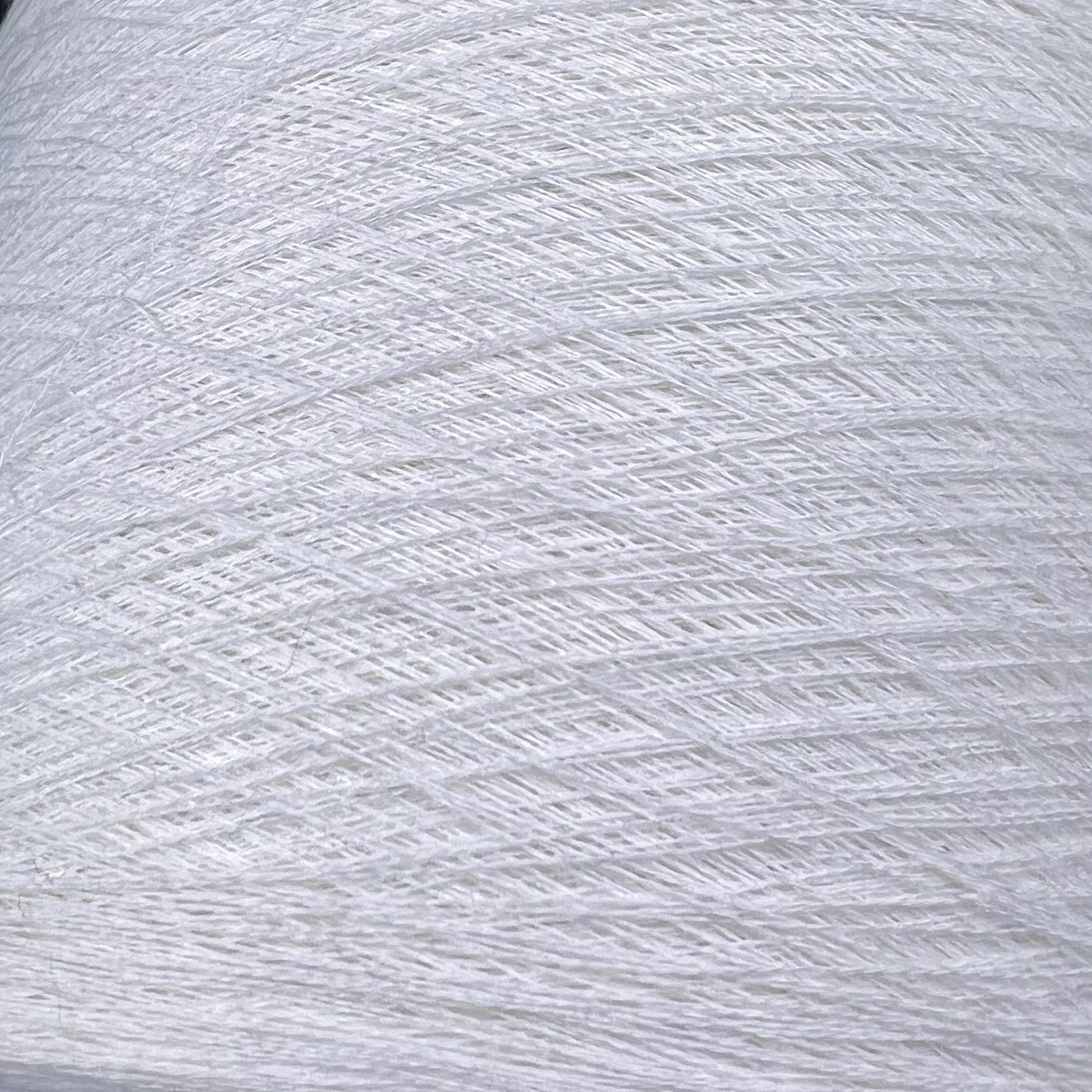 Bagno, Nm 30/2, 85% Cotton, 15% Ws, FILARTEX SPA, Color Blanco (White), per 100 gr. Italian Fine Yarn, yarn on cone, Hand Knitting, Machine Knitting