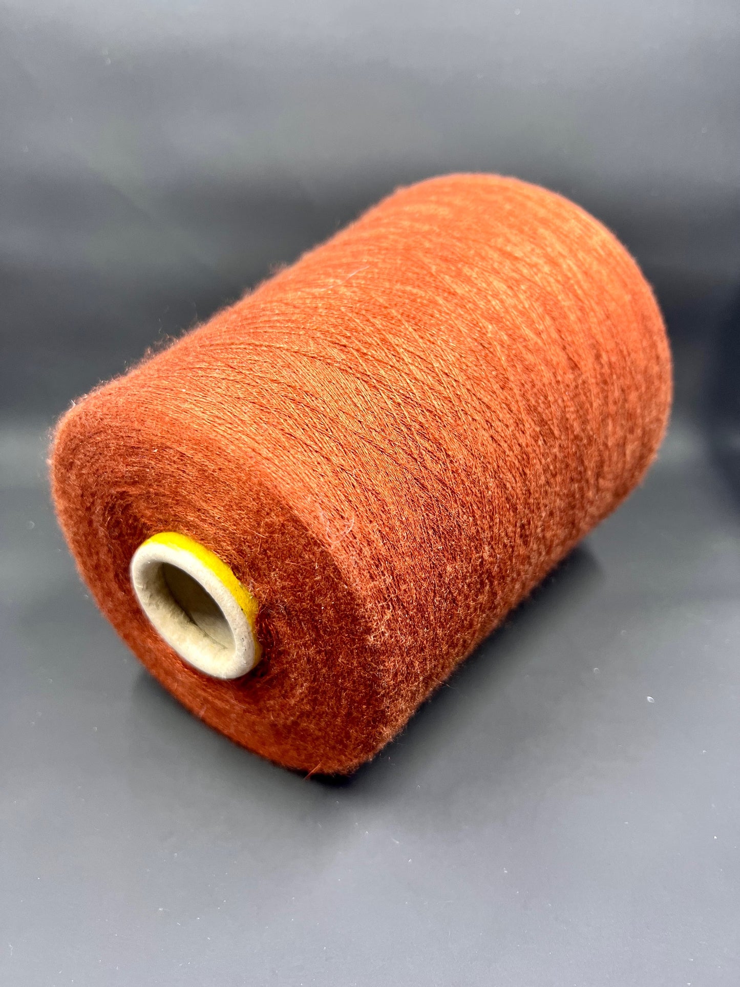 Cashmere 70%, SE 30%, 2/58, Loro Piana-P158 55362, Color Sienna, per 100 gr. Italian Fine Yarn, yarn on cone, Hand Knitting, Machine Knitting