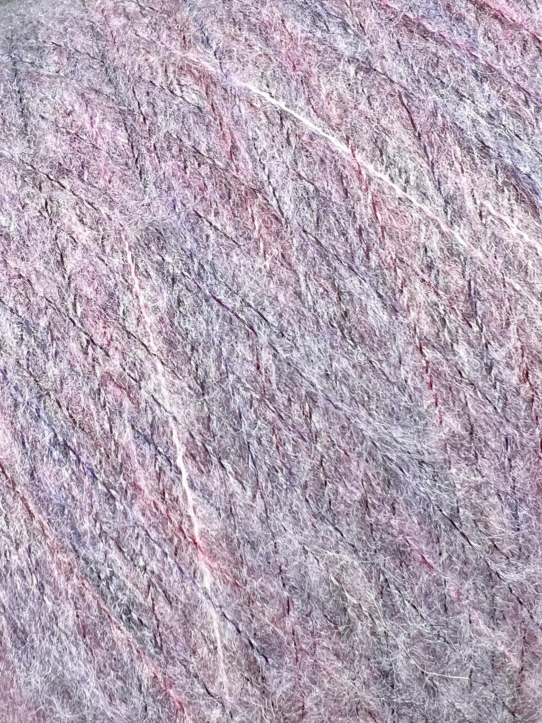 PROFILO S.N.C.  Art: TUI. Fibre: 30% Super kid mohair yarn, 10% Merino wool yarn, 30% Nylon yarn, 30% Acrilico - this is yarn available at our Yarn Store in Canada.. Yarn from Country: Italy. Color: VINACCIA MEL. Can be used for knitting (both machine and hand).