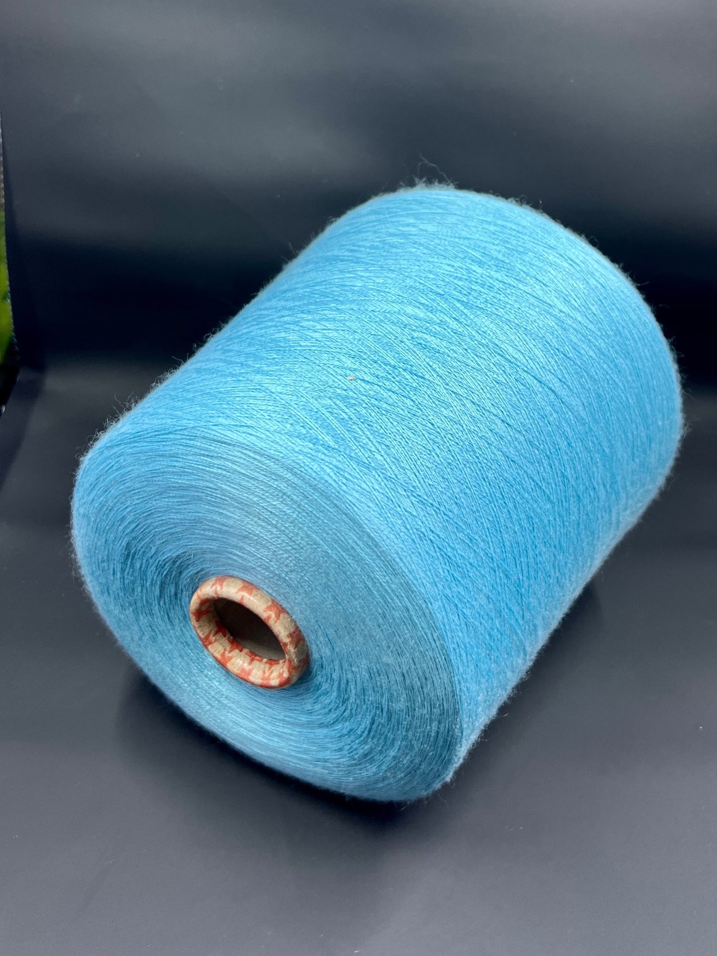 Cashmere 70%, SE 30%, 2/58, Loro Piana-P158 32049, Color Cielo (Blue Sky), per 100 gr. Italian Fine Yarn, yarn on cone, Hand Knitting, Machine Knitting