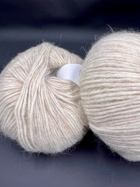 Color Beige, 56% Cotton, 27% Wool, 17% Alpaca, 50gr, CHAMP, Filpucci